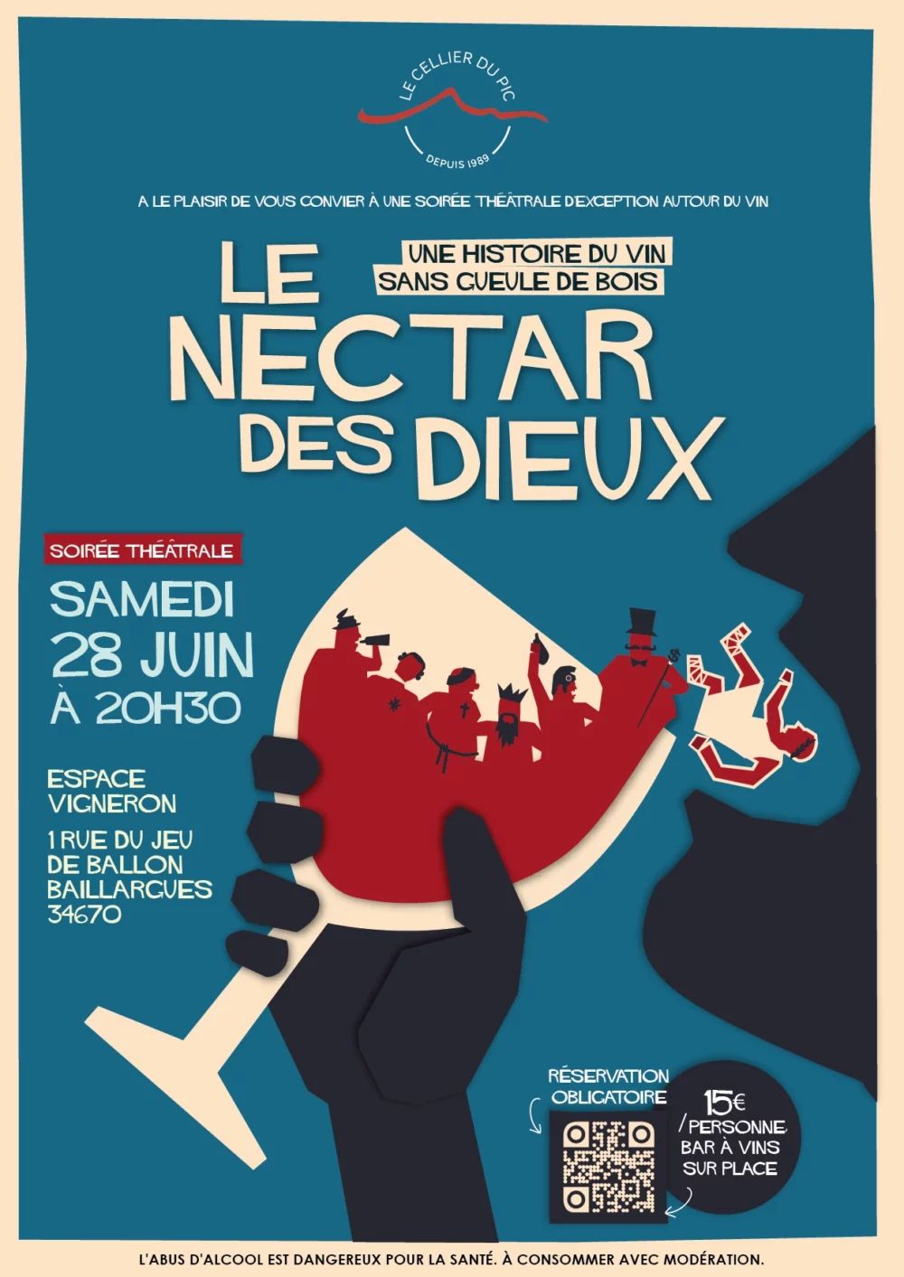 Billet soirée « Le Nectar des Dieux »